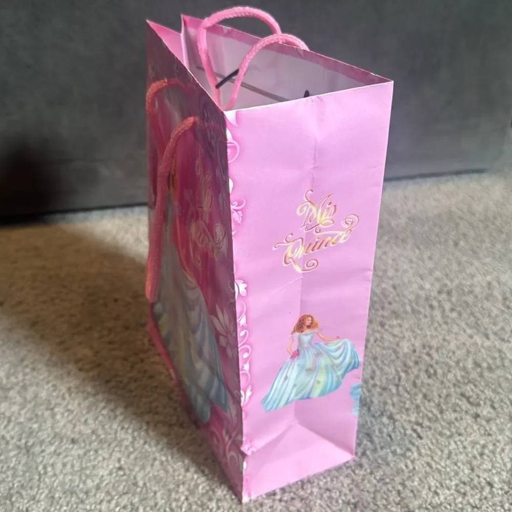 Gift Bags 15th Birthday ‘Mis Quince’ Quinceañera Party Favor Bags 36 Bags NEW